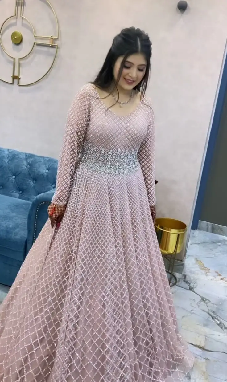 boat neck net blouse designs latest
