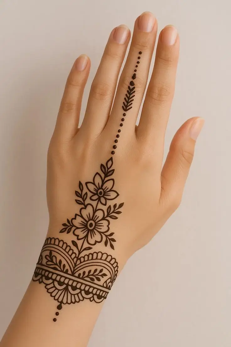 bracelet mehndi design