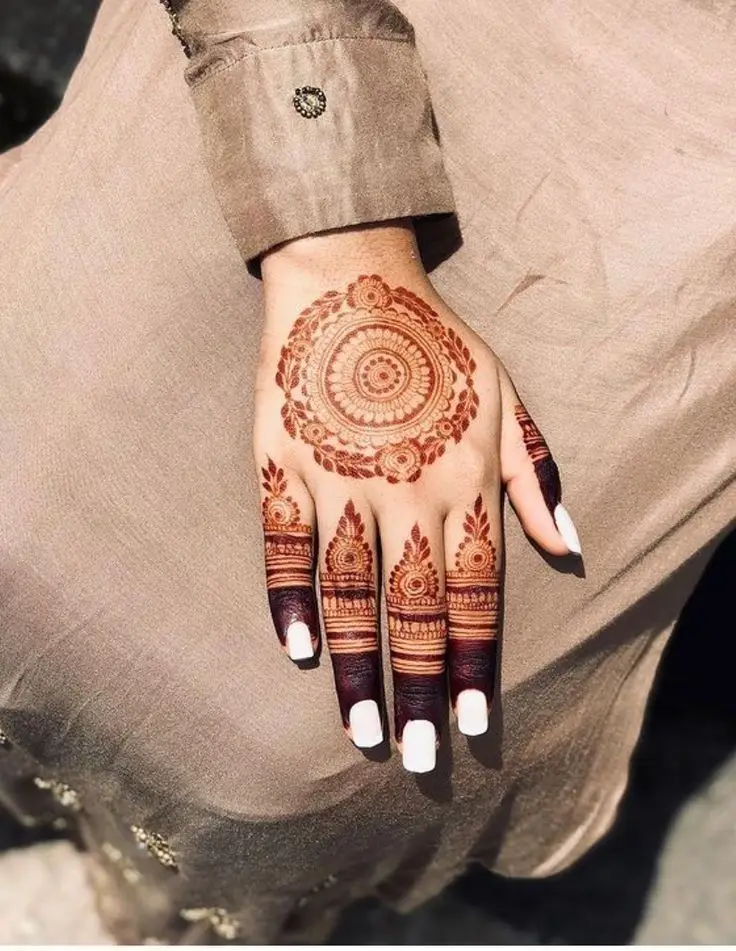 finger designs easy