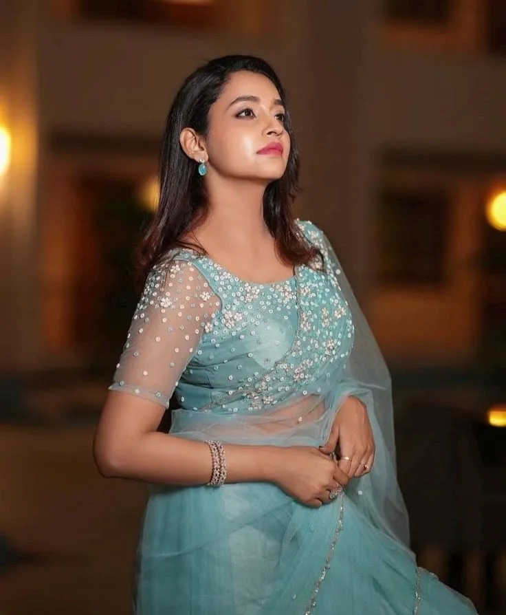 how to style net blouse neck with embroidery