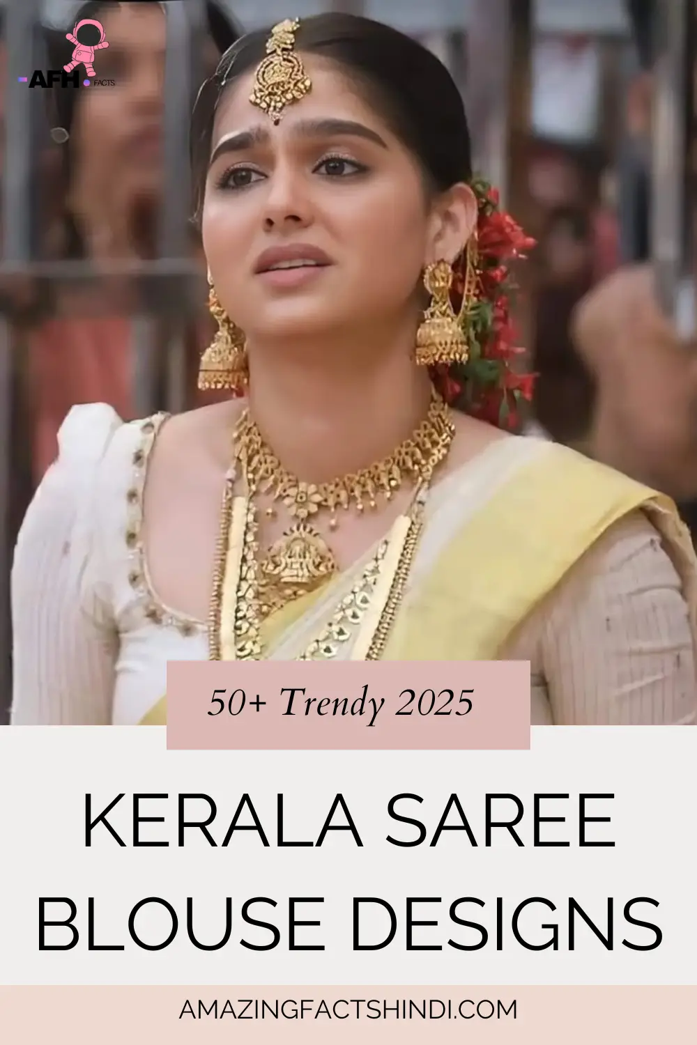 kerala saree blouse designs simple