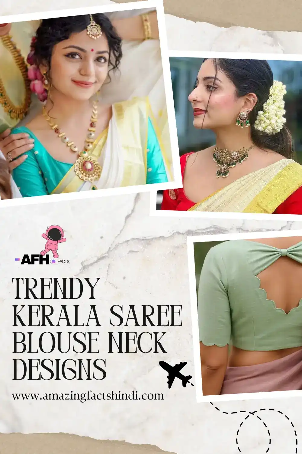 kerala saree blouse neck design