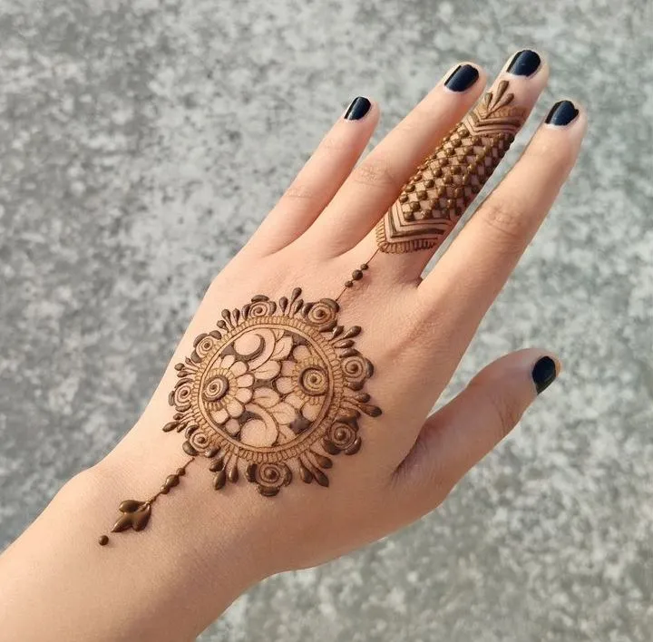 khafif mehndi for weddings