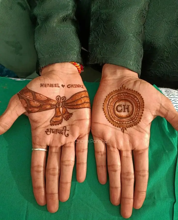 mehndi design for wedding engagement