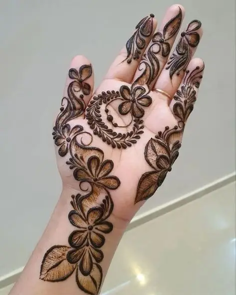 mehndi designs khafif back hand