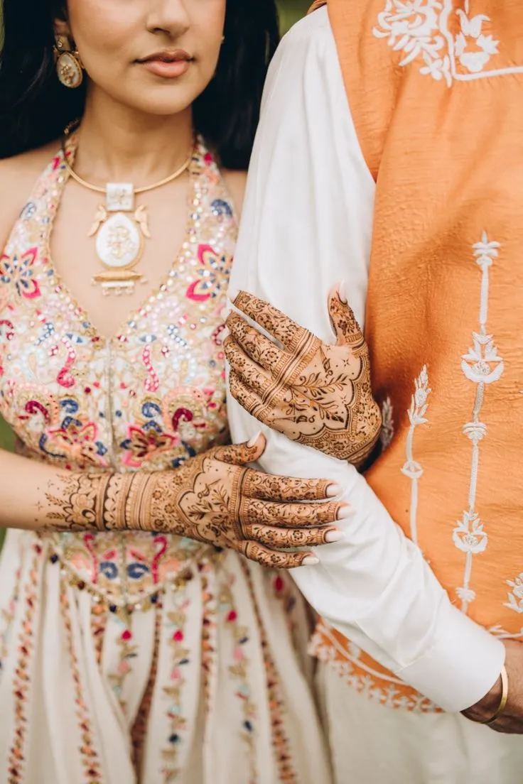 mehndi for engagement function