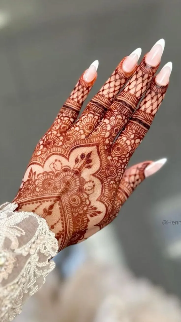 pakistani henna design