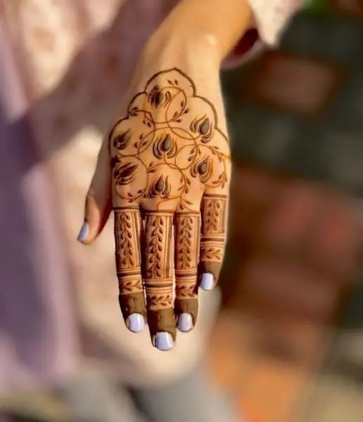 pakistani mehndi design back hand