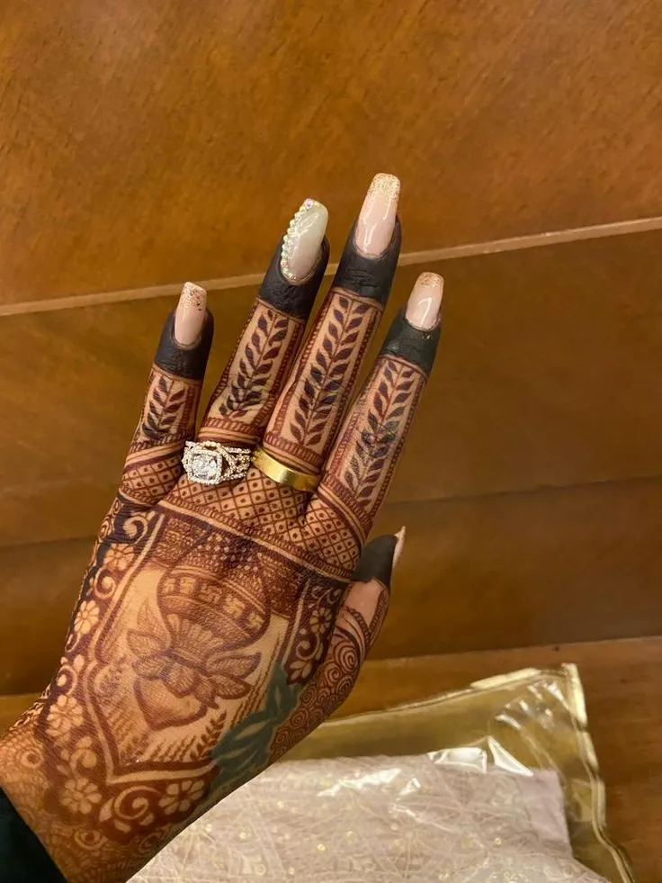 ring ceremony bridal mehndi