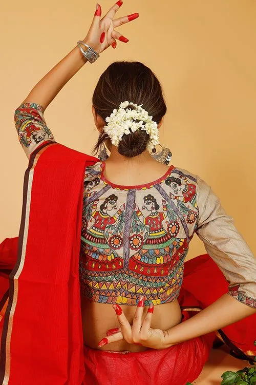 simple blouse patterns for kasavu sarees