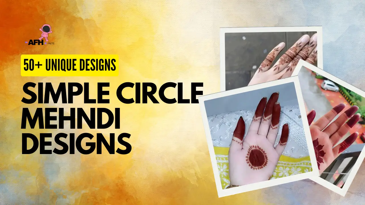 simple circle mehndi designs