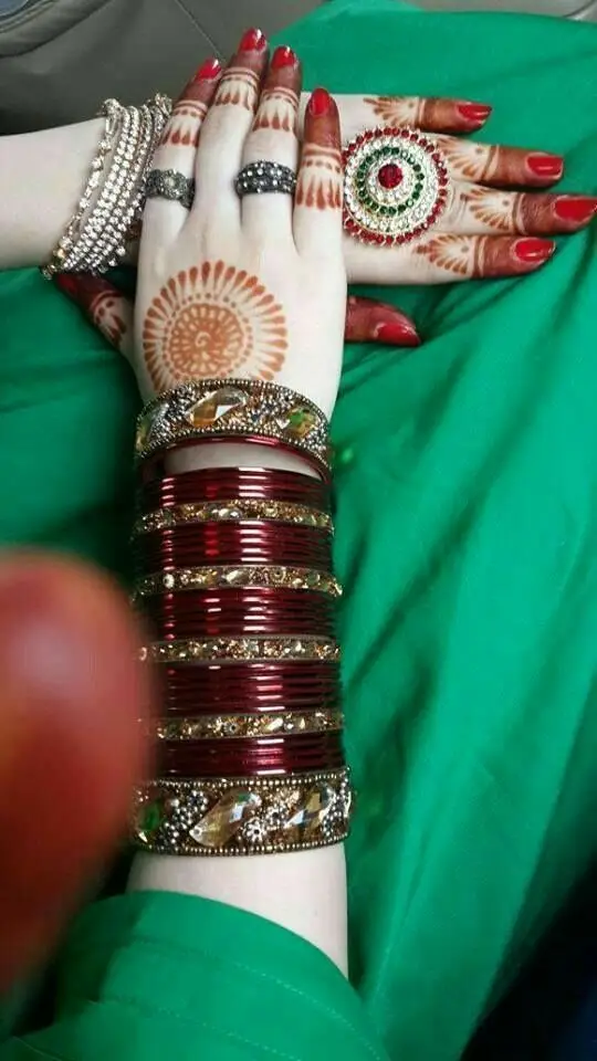 simple finger mehndi designs