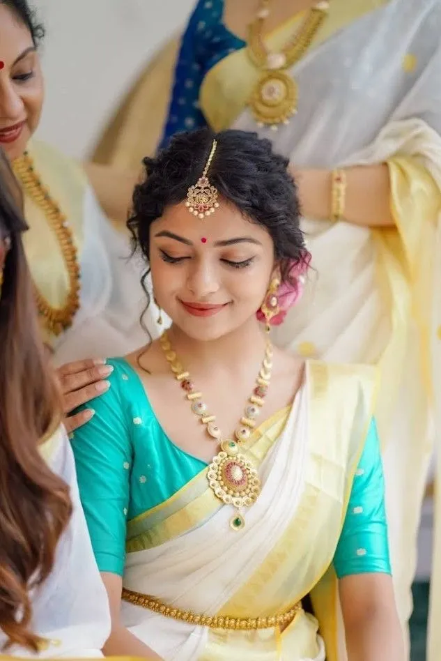 simple kerala blouse design