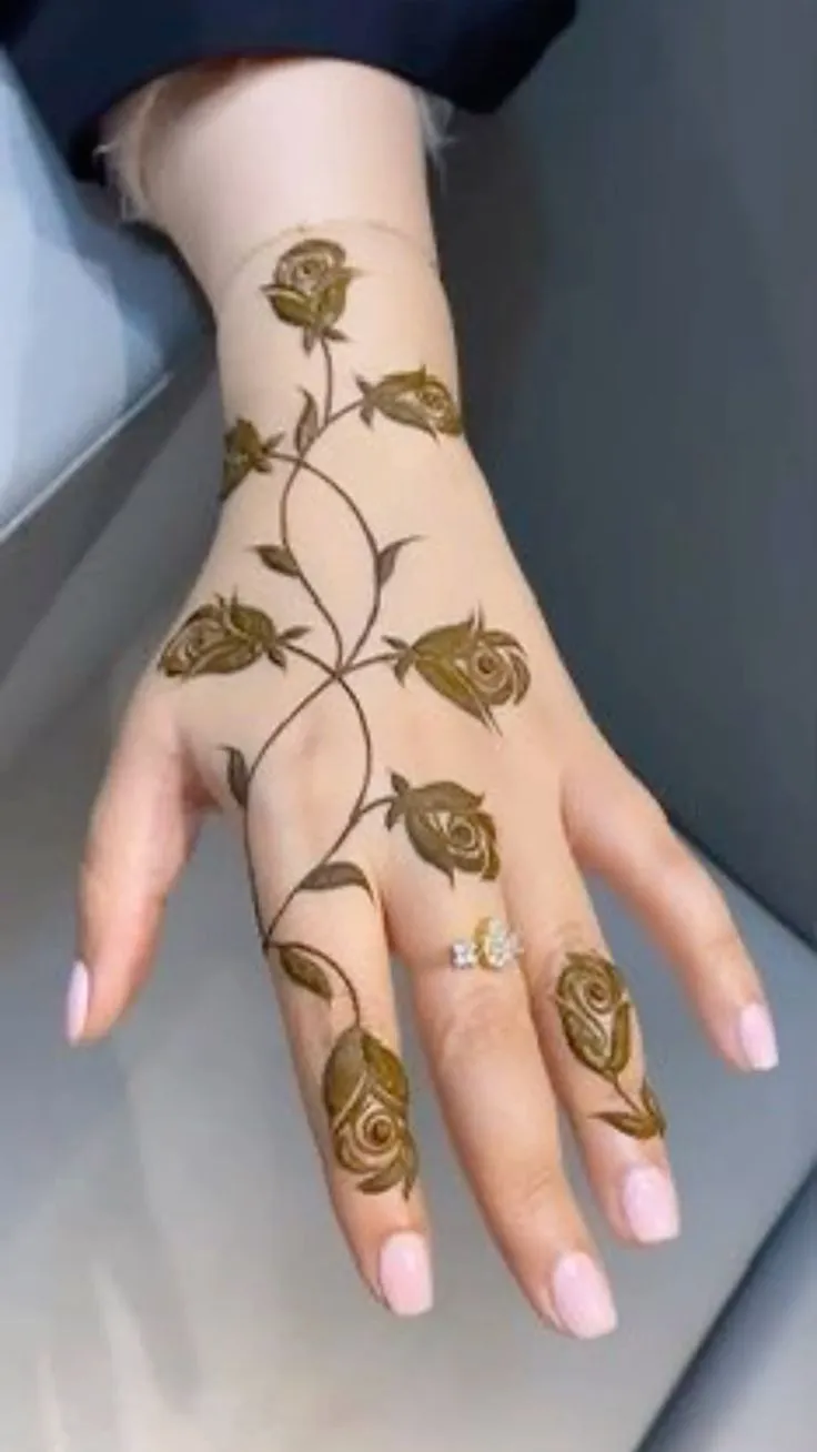 simple khafif mehndi