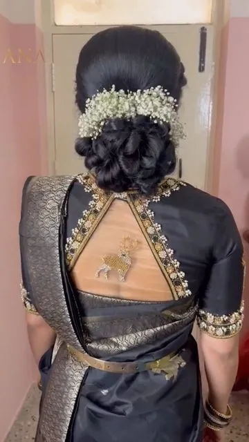 stiff net back neck designs