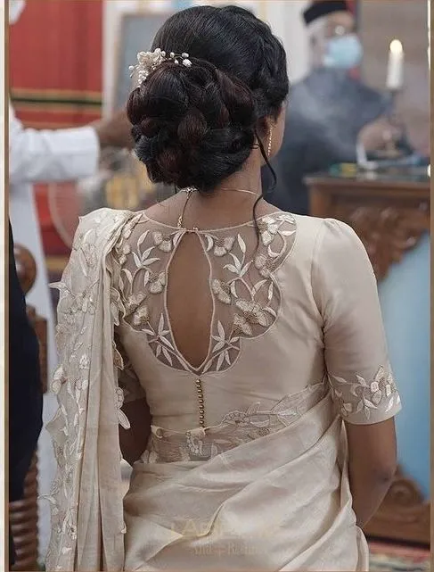 trendy blouse neck designs