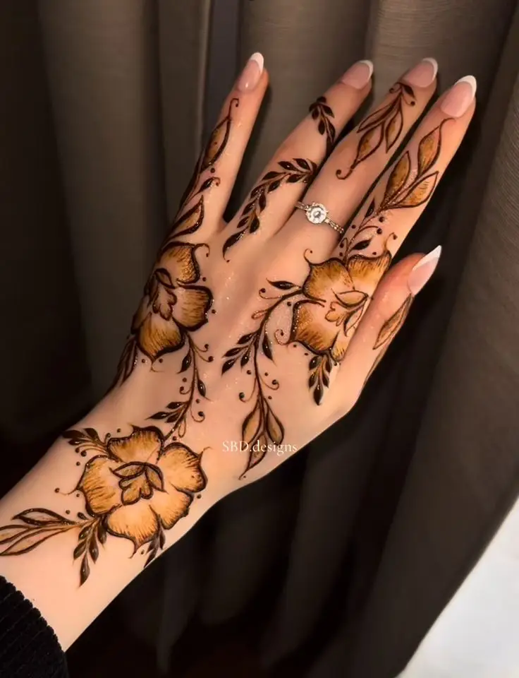 types of mehndi designs for hands