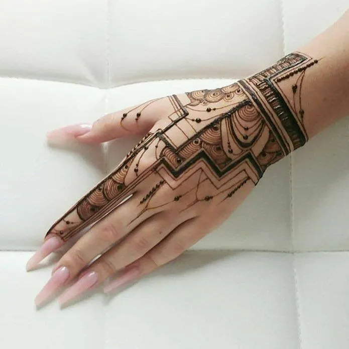 Arabic mehndi designs for Instagram