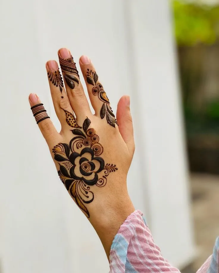 Backhand mehndi designs