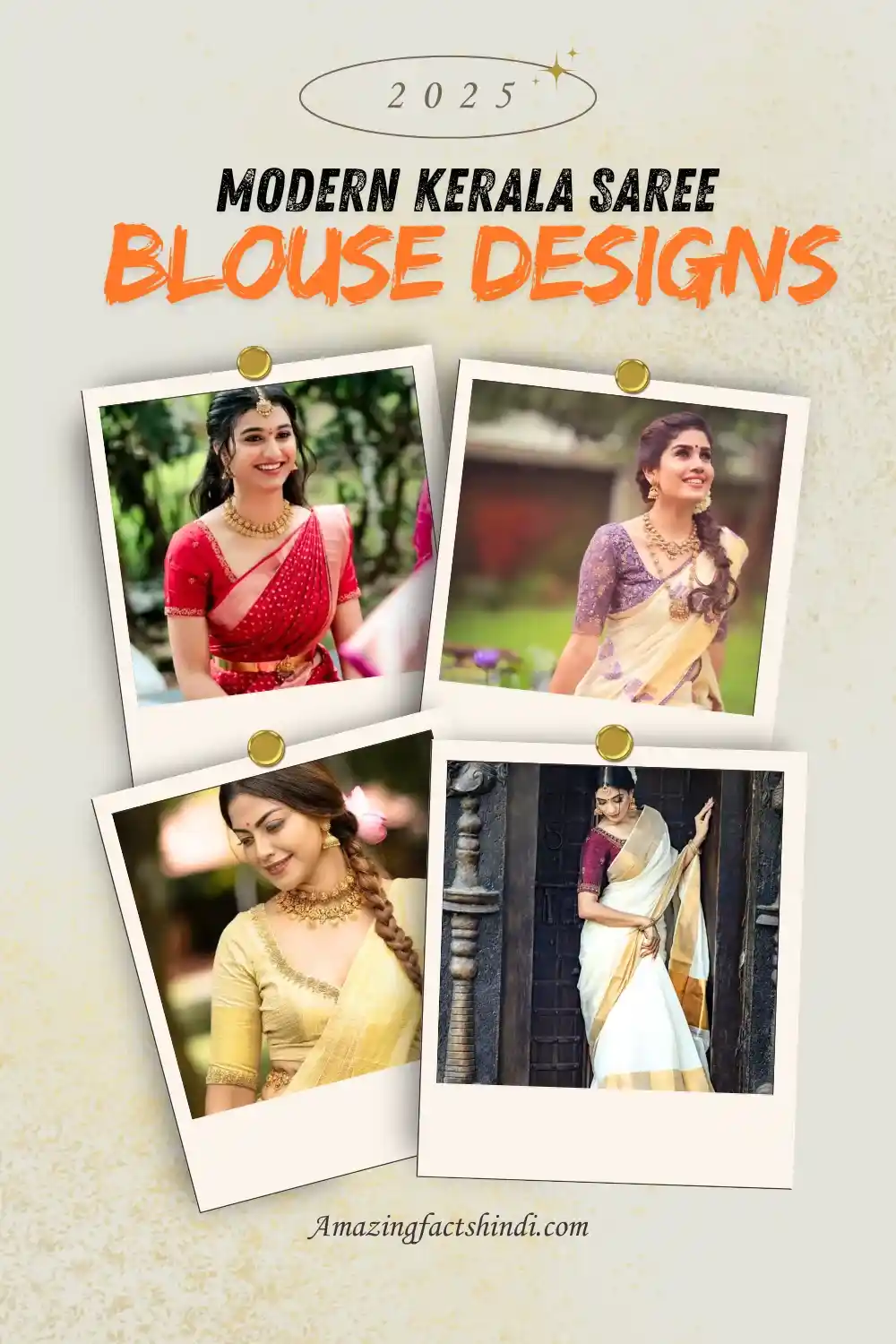 Best modern kerala saree blouse designs