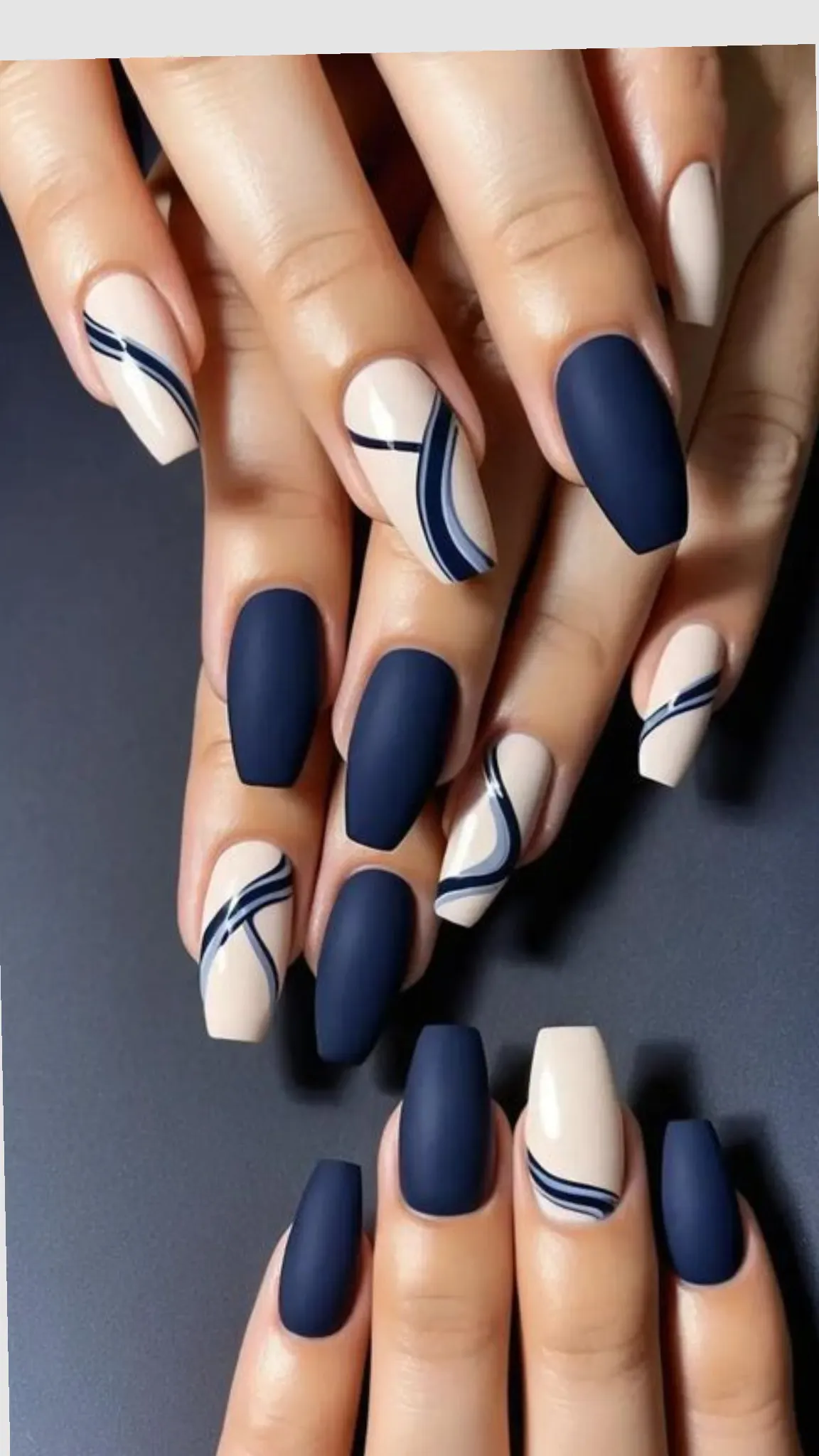 Blue nail designs