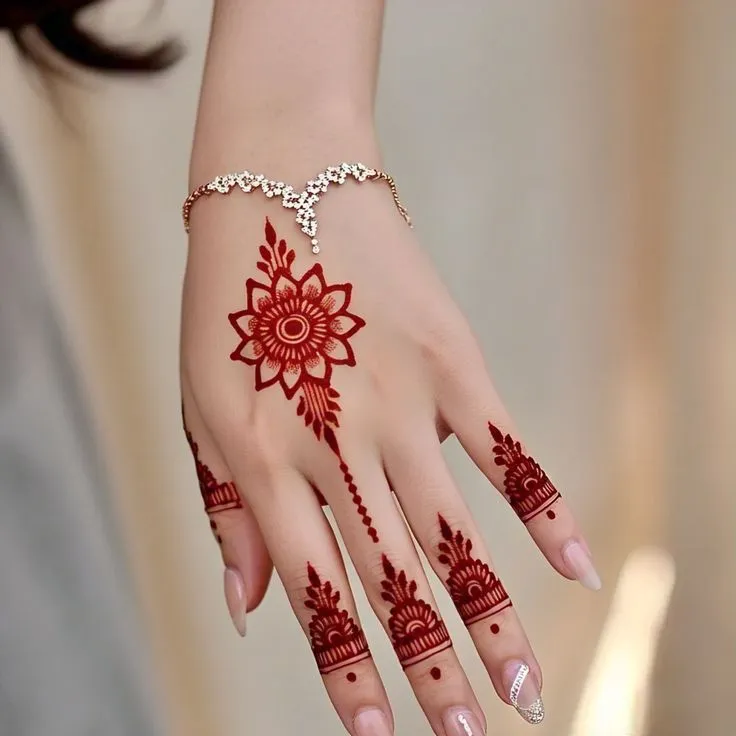 Eid mehndi designs trending