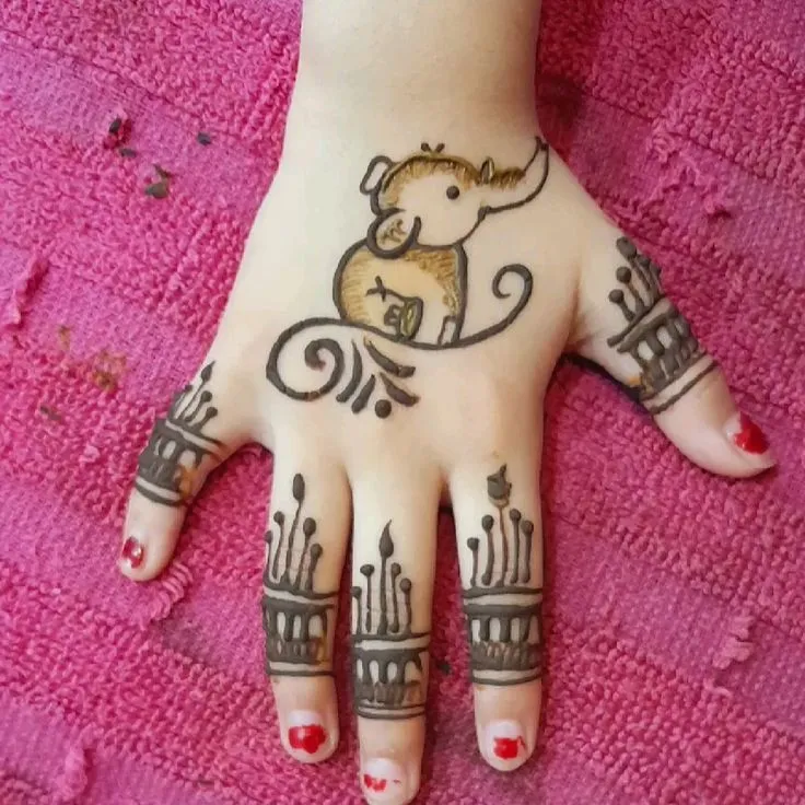 Fun mehndi ideas for kids