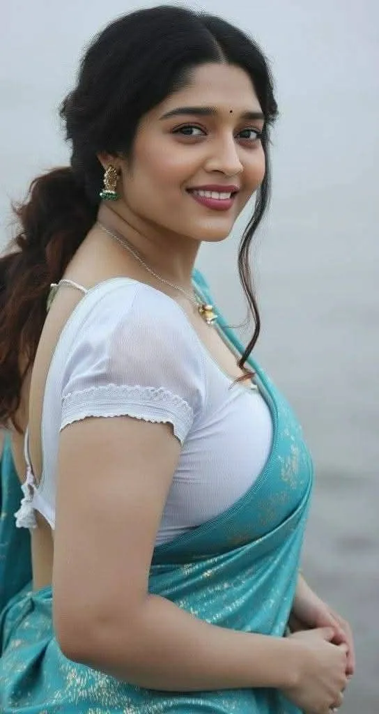 How to style a high neck formal saree blouse