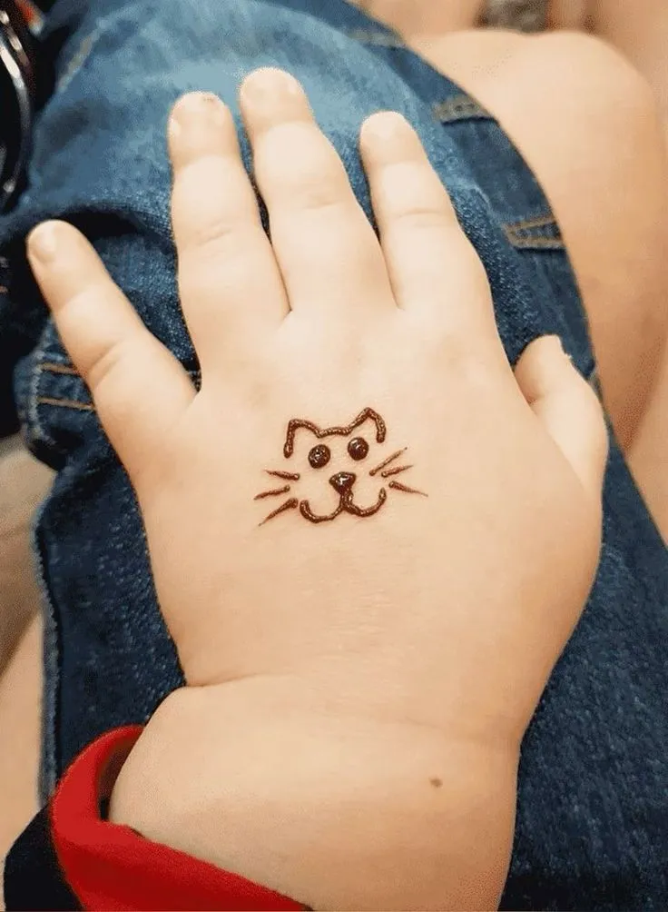 Mehndi designs for children