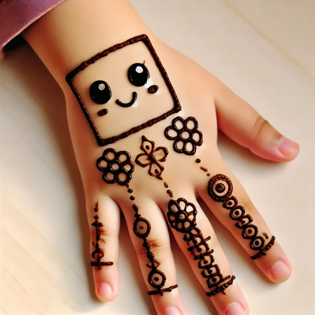 Party mehndi ideas for kids