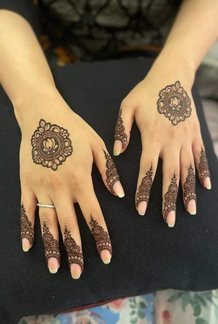 Royal back hand mehndi tutorial