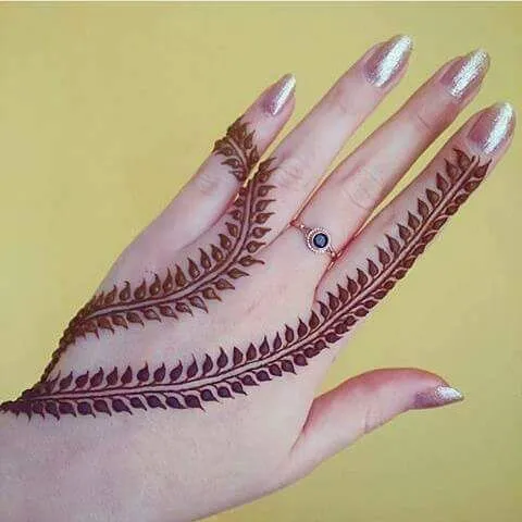 Royal mehndi design