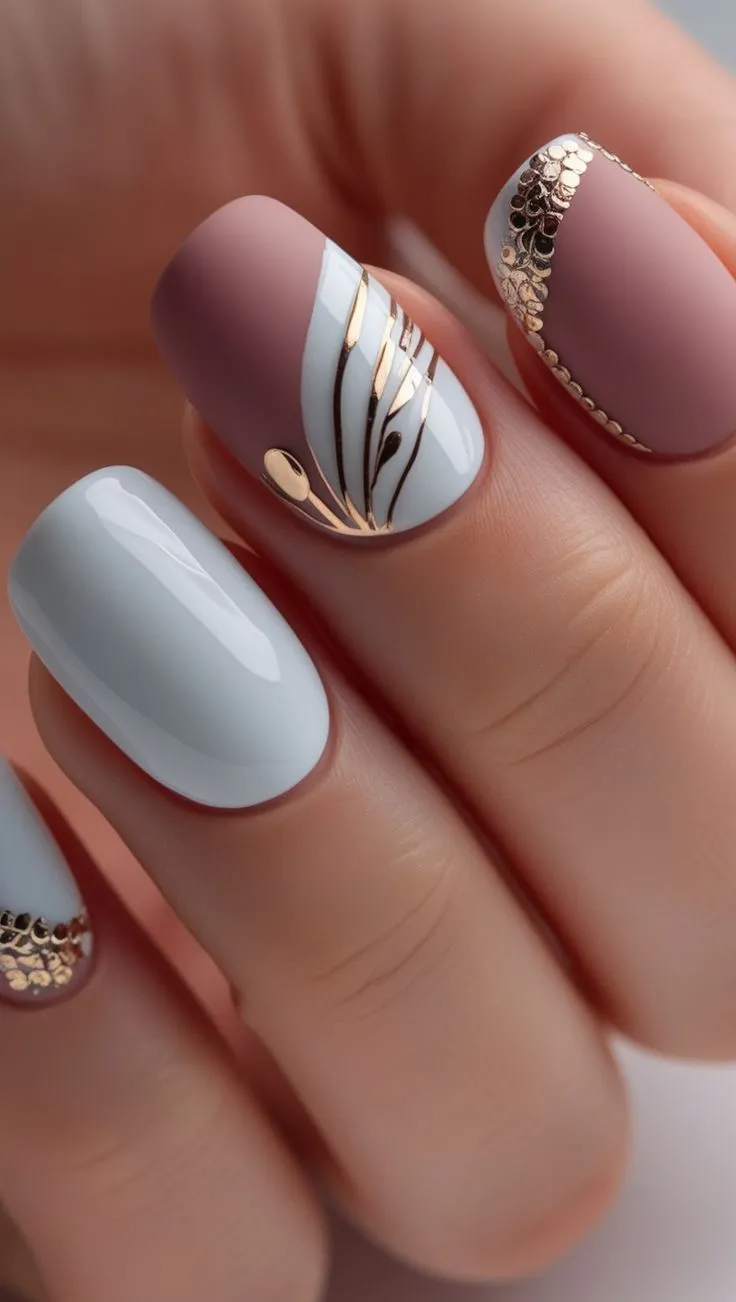 Western bride nail art cowboy boot inspired tips