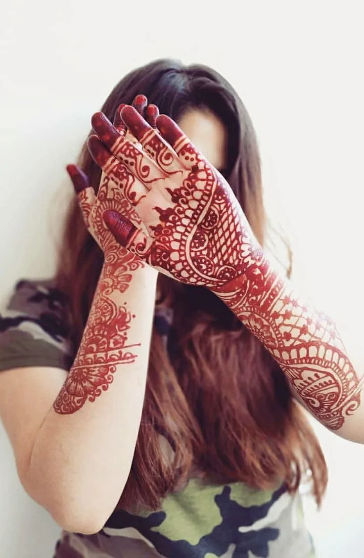 aesthetic henna designs for hands