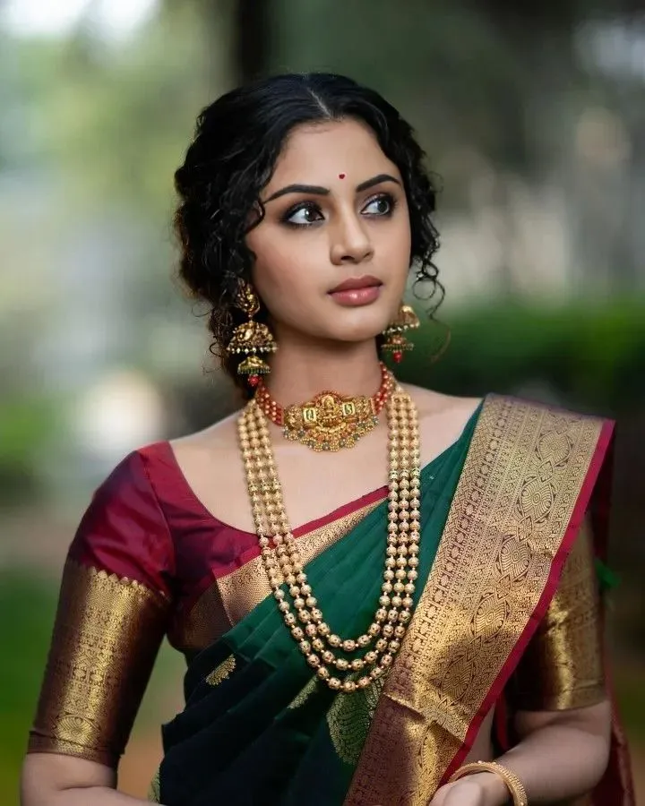 bridal Kerala saree blouse styles