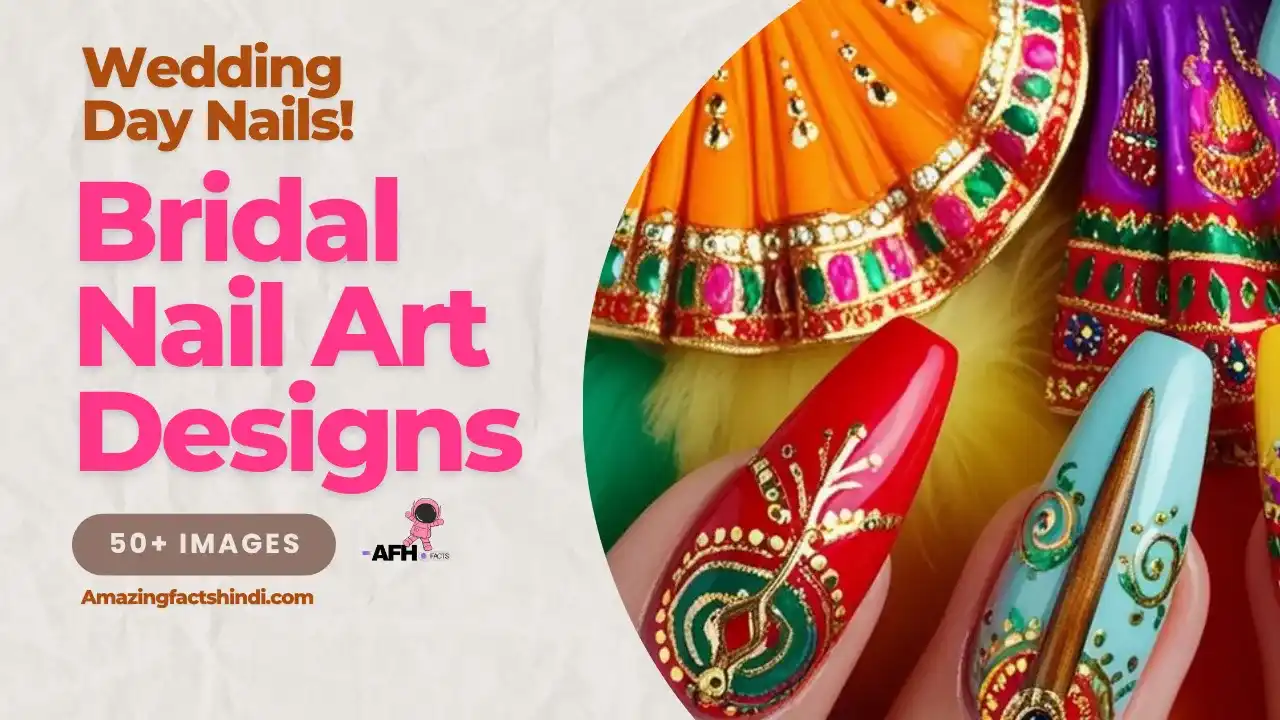bridal nail art designs