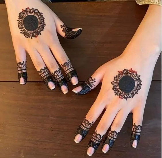easy to make mehndi design
