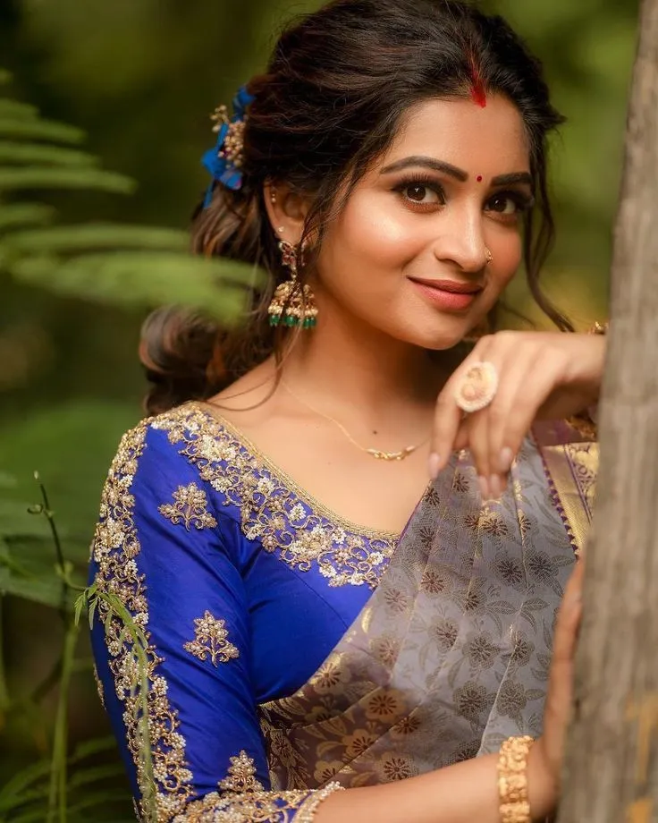 fitted blouses for Kerala sarees