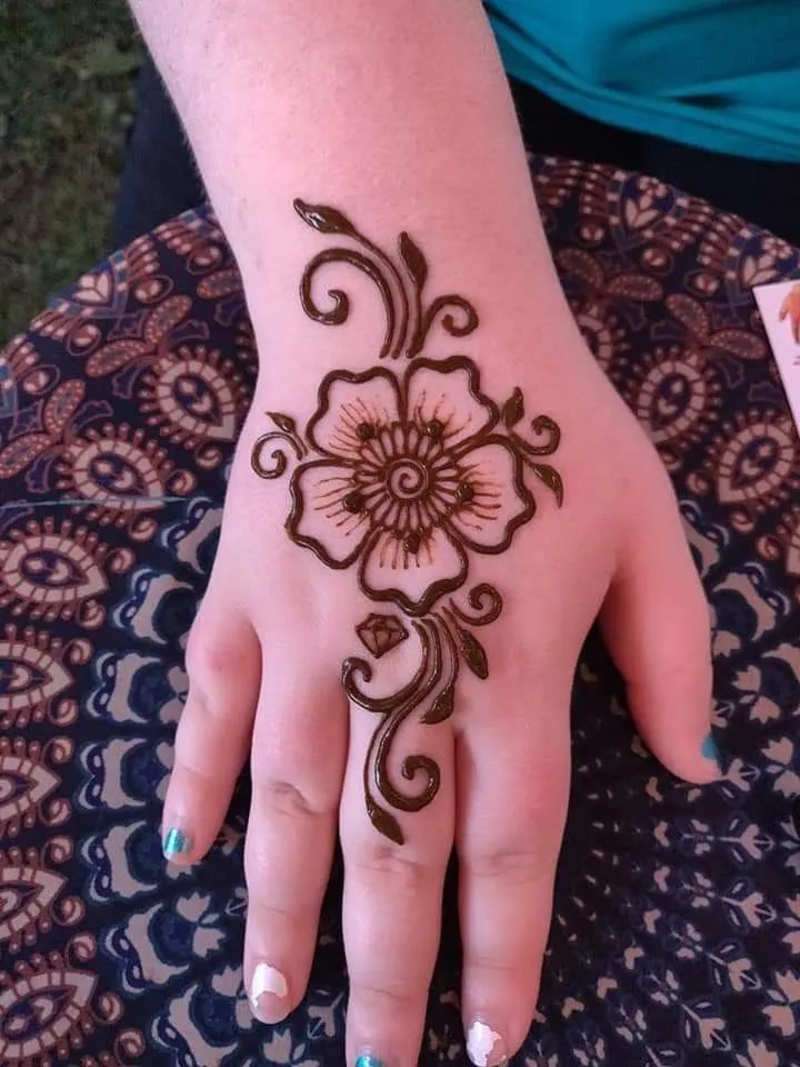 henna design for children