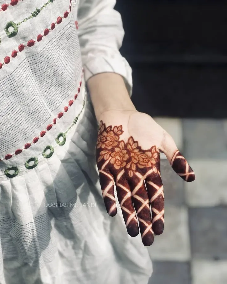 modern instagram mehndi design pinterest front hand