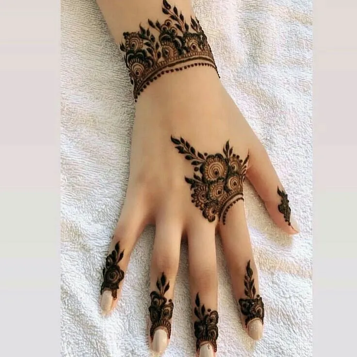 party mehndi designs for girls