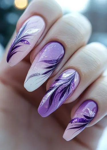 purple nail ideas
