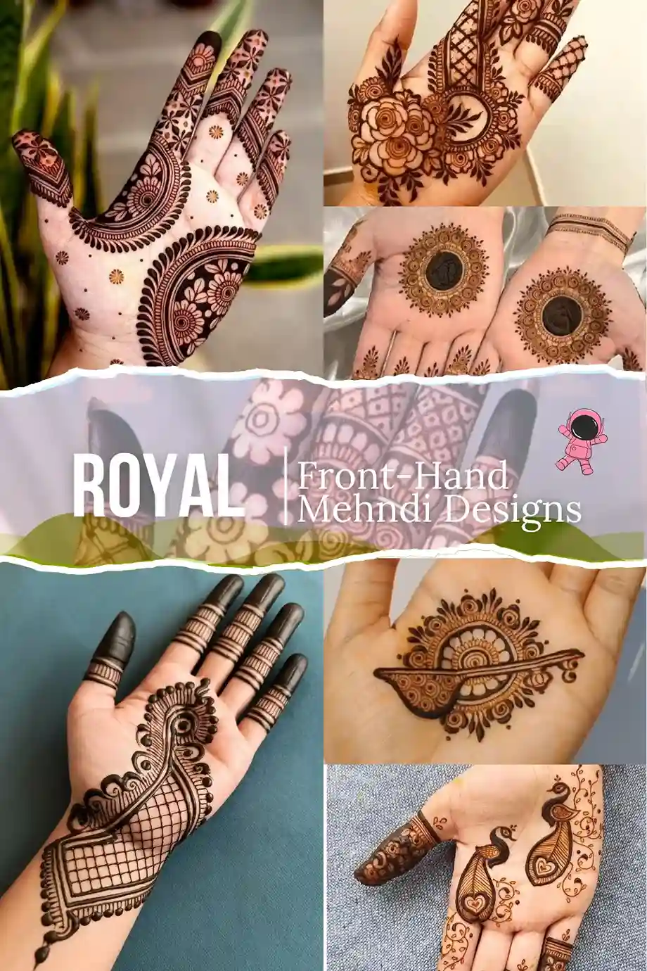 royal front hand mehndi designs