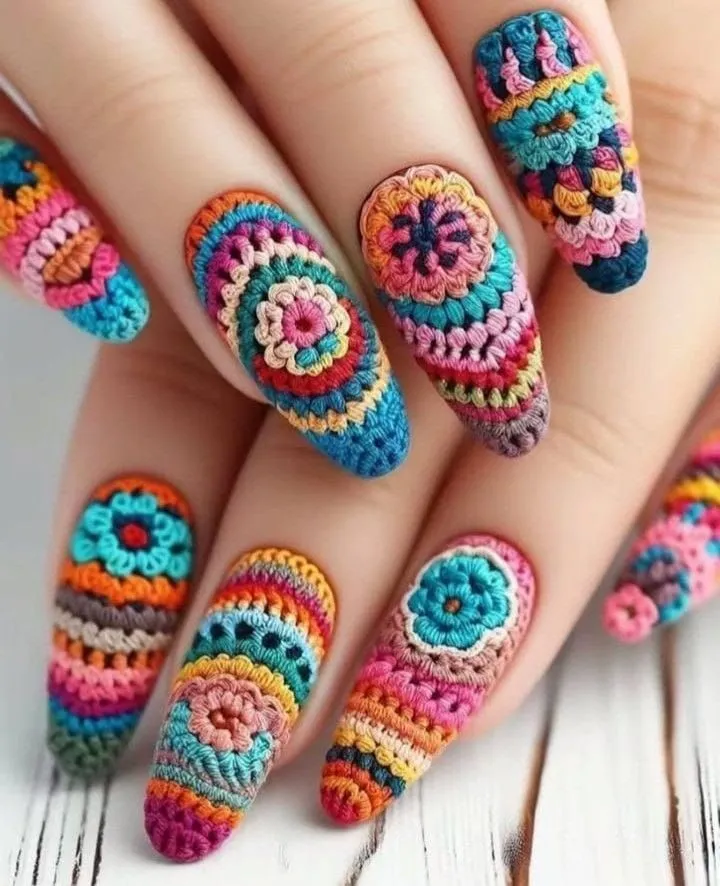 wedding nail art dreamcatcher nail designs