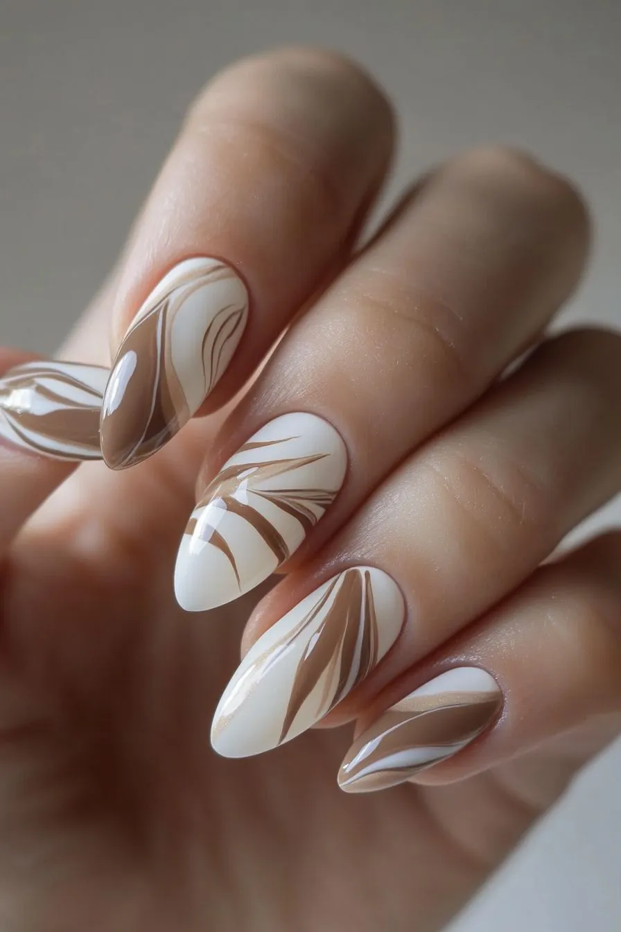 Almond Shaped Nail Extension