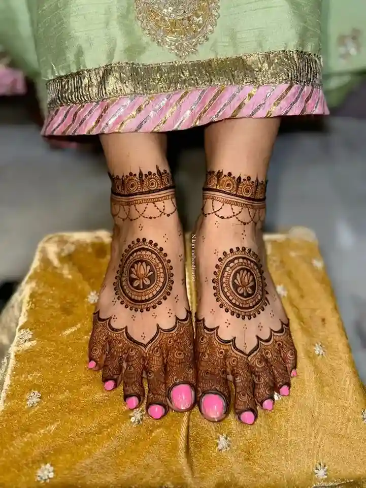 Arabic Mehndi Designs For Feet