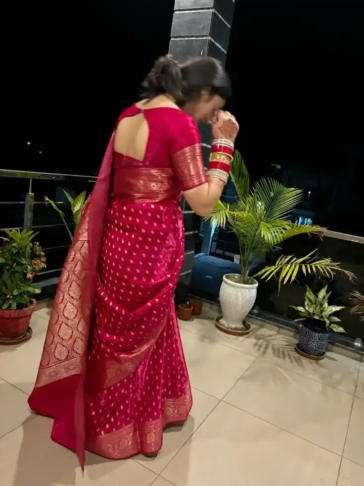 Banarasi Saree Blouse Ideas