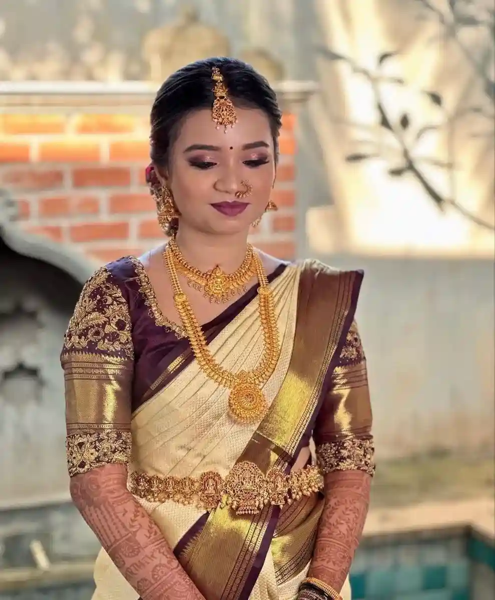 Banarasi Silk Saree with Designer Blouse
