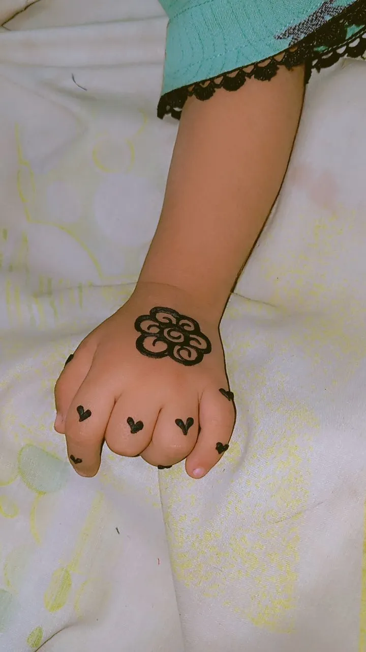 Best Mehndi Designs For Kids