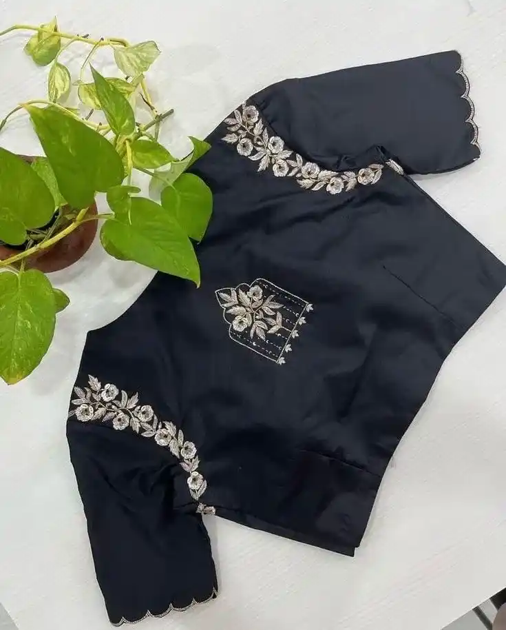 Black Blouse Design